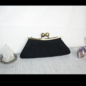 Vintage SASHA New York black clutch